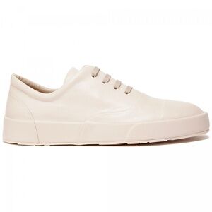 Jil Sander nude Leather Sneakers, size 40 (9.5)